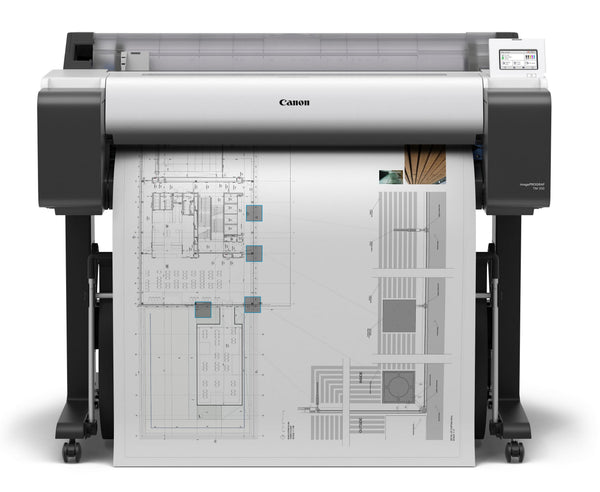 Canon storformatsskrivare – exempel på utrustning som DATEK servar