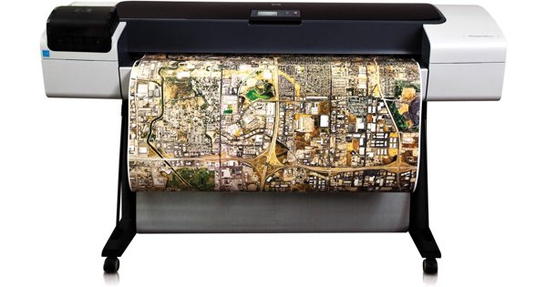 HP DesignJet T1200 – storformatsskrivare som DATEK servar